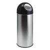 Push-Mülleimer Stahl Volumen 55 l verzinkter Innenbehälter Edelstahl. Vepa Bins Groothandel B.V. 97790349