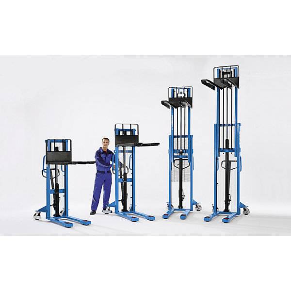 Hochhubstapler Hubbereich 90 - 2500 mm Tragfähigkeit 1000 kg Bauhöhe 1850 mm. Gesutra GmbH 98630149-1