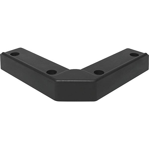 PU-Dämpfungselement LxBxH 210 x 210 x 40 mm für Anfahrschutzwinkel. Moravia Wiesbaden| Gesellschaft-0