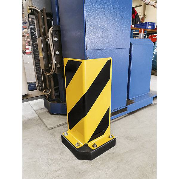 PU-Dämpfungselement LxBxH 210 x 210 x 40 mm für Anfahrschutzwinkel. Moravia Wiesbaden| Gesellschaft-1