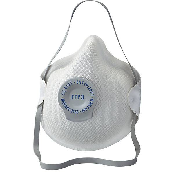 Atemschutzmaske FFP3 NR D mit Ausatemventil VE 20 Stk weiß. Moldex-Metric AG & Co. KG 58047949-0