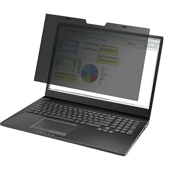 Blickschutzfilter MAGNETIC, anthrazit / grau, VE 2 Stk, für Bildschirme 14,0''., DURABLE, 586952 49-0