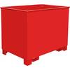 Sammelbehälter für Routenzüge LxBxH 840 x 1240 x 975 mm feuerrot. eurokraft pro 58745949