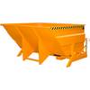 XXL-Kippbehälter mit Aufrichthilfe Volumen 3 m³ gelborange. TAKKT Industrial & Packaging GmbH 58752349