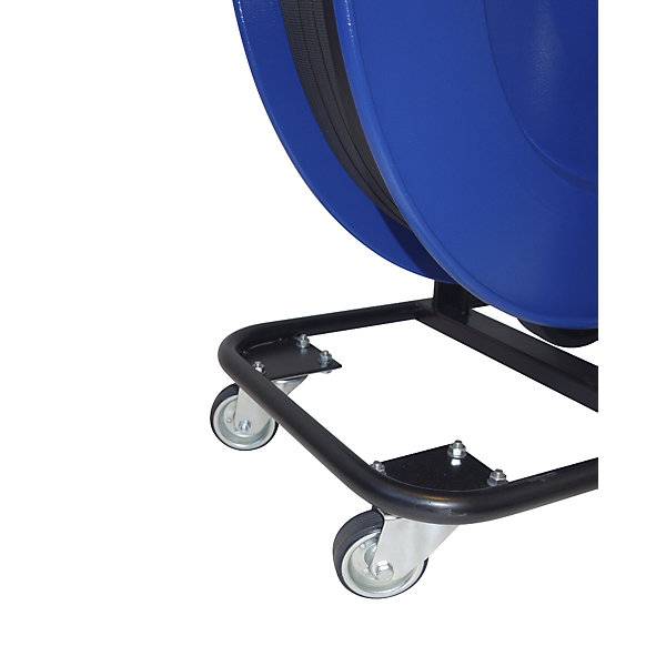 Umreifungsstation für PP- und PET-Band für Bandbreite 127 - 16 mm fahrbar mit Ablagefach. TAKKT Industrial &-4