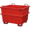 Universalcontainer Volumen 075 m³ feuerrot. eurokraft pro 61087049