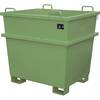 Universalcontainer Volumen 1 m³ resedagrün. eurokraft pro 61087849