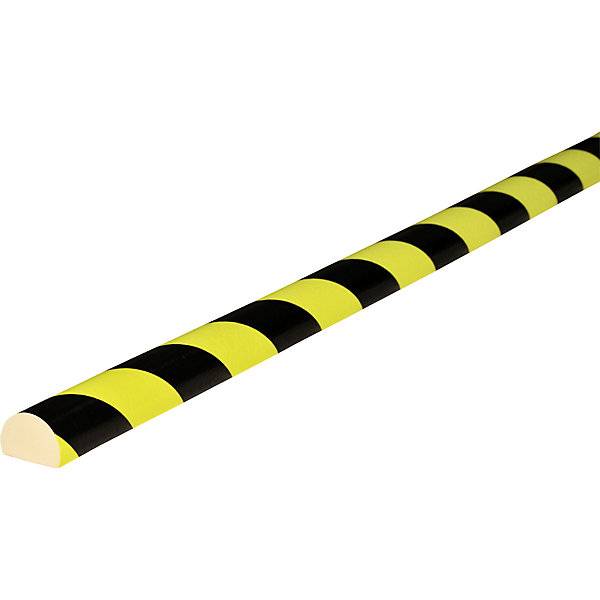 Knuffi® Flächenschutz Typ C 1-m-Stück schwarz / fluoreszierend. SHG PUR-Profile GmbH 61090049-0