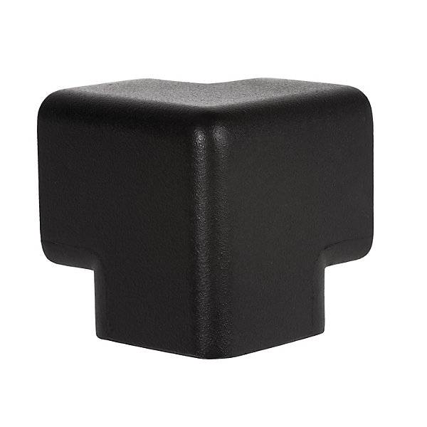 Knuffi® Schutzecke Typ H 3D VE 4 Stk schwarz. SHG PUR-Profile GmbH 61091249