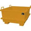 Universalcontainer Volumen 05 m³ gelborange. eurokraft pro 61086349