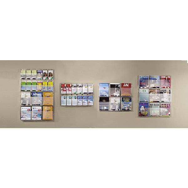 Wanddisplay Fächeranzahl x Format 6 x DIN A4 12 x 1/3 DIN A4 HxBxT 1143 x 762 x 51 mm. Maped Deutschland GmbH-1