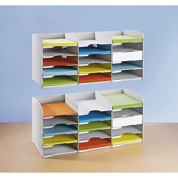 Sortierelement 15 Fächer DIN A4 HxBxT 313 x 674 x 304 mm. PAPERFLOW S.A.S | | LE HUB BATEMENT 5 1ER ETAGE-1