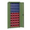 Materialschrank mit Lagerkästen Höhe 1575 mm 11 Fachböden resedagrün. TAKKT Industrial & Packaging GmbH