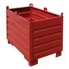 Sammelbehälter Volumen 050 m³ feuerrot. eurokraft pro 61095449