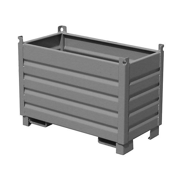 Sammelbehälter Volumen 050 m³ mausgrau. TAKKT Industrial & Packaging GmbH 61095749-0