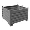 Sammelbehälter Volumen 10 m³ mausgrau. TAKKT Industrial & Packaging GmbH 61096349