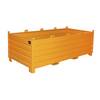 Sammelbehälter Volumen 20 m³ gelborange. eurokraft pro 61096549