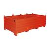 Sammelbehälter Volumen 20 m³ feuerrot. TAKKT Industrial & Packaging GmbH 61096649