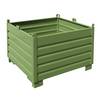 Sammelbehälter Volumen 10 m³ resedagrün. TAKKT Industrial & Packaging GmbH 61096249