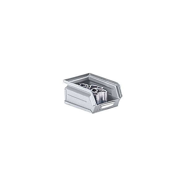 Sichtlagerkasten aus Stahlblech LxBxH 165 x 103 x 75 mm verzinkt. TAKKT Industrial & Packaging GmbH 61222849