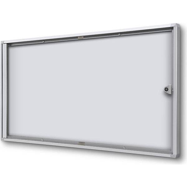 Schaukasten für innen Metallrückwand 3 DIN A4-Blätter HxB 350 x 711 mm. TAKKT Industrial & Packaging GmbH