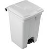 Treteimer Volumen 45 l BxHxT 410 x 600 x 400 mm weiß. Probbax S.A.R.L. 61442149