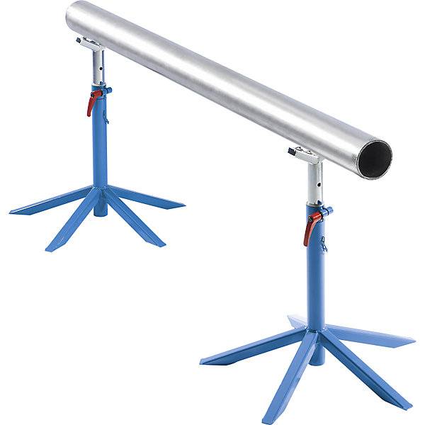 Rollenbock mit V-Träger Hubbereich 635 - 1025 mm Tragfähigkeit 100 kg. TAKKT Industrial & Packaging GmbH-1