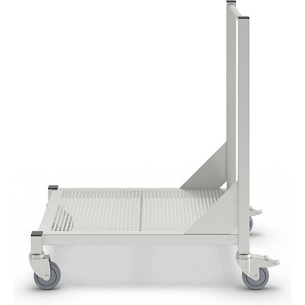 Reinraum-Transportwagen aus Edelstahl 1 Etage Länge 800 mm. KEK GmbH 61468049-4