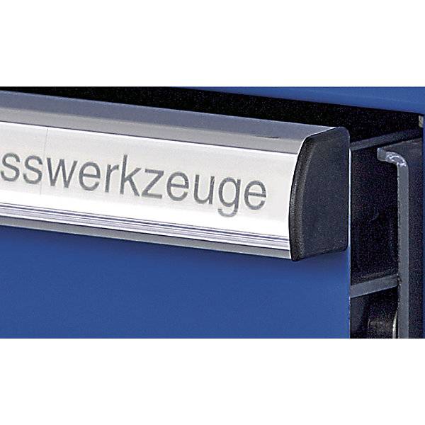 Schubladenschrank Stahlblech HxB 1000 x 717 mm 6 Schubladen lichtblau. Lista GmbH 61555349-4