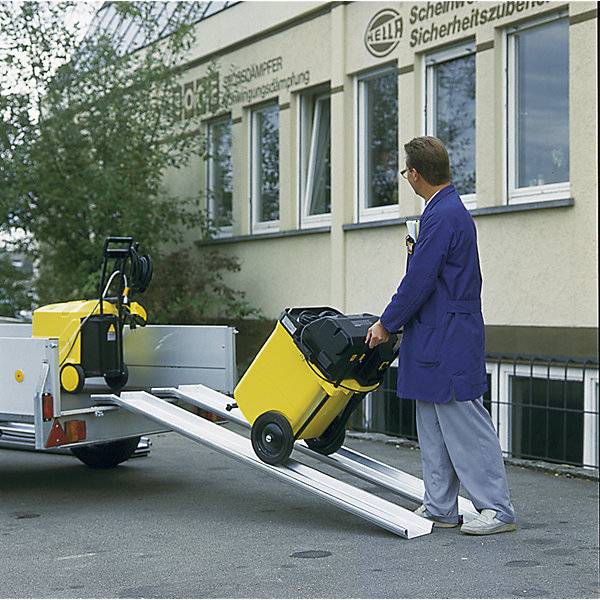 Aluminium-Verladeschiene Tragfähigkeit 500 kg Fahrrinnenbreite 150 mm 1 Paar. Altec GmbH 64417049-1