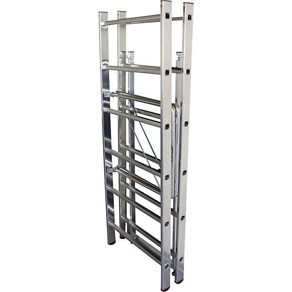 Klappgerüst Plattform 14 x 05 m Arbeitshöhe 28 m. KRAUSE 64983049-1
