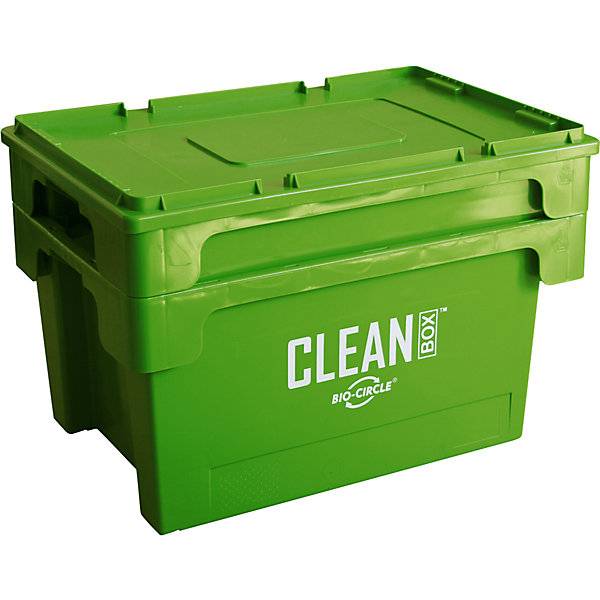Kleinteilereiniger CLEAN BOX Füllmenge max. 50 l mit Deckel und Tauchkorb. Bio Circle Surface Technology GmbH