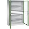 C+P Flügeltürenschrank Acurado, H1950xB1200xT600mm, 7035/7016