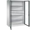 C+P Flügeltürenschrank Acurado, H1950xB1200xT800mm, 7035/5023