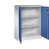 C+P Flügeltürenschrank Acurado, H1200xB930xT400mm, 7035/5010