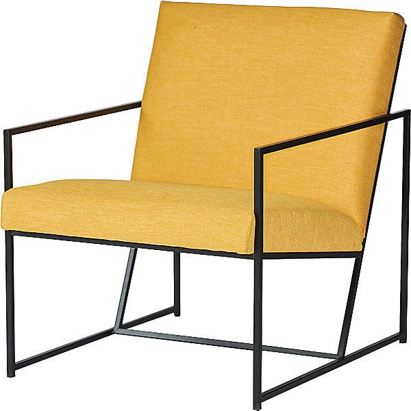 Loungesessel STYLE Gestell schwarz gelb. Jan Kurtz GmbH 65334649-0