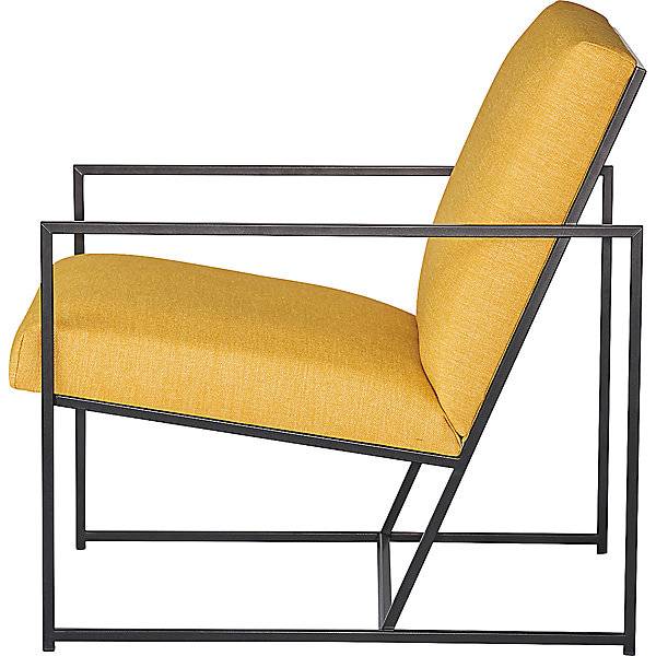 Loungesessel STYLE Gestell schwarz gelb. Jan Kurtz GmbH 65334649-1