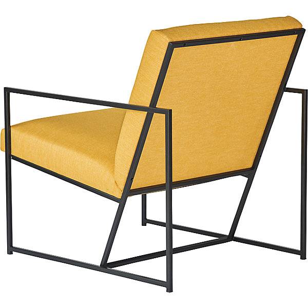 Loungesessel STYLE Gestell schwarz gelb. Jan Kurtz GmbH 65334649-2