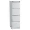 Hängeregistraturschrank 1-bahnig 4 Schübe DIN A4 lichtgrau. Bisley GmbH 70097349