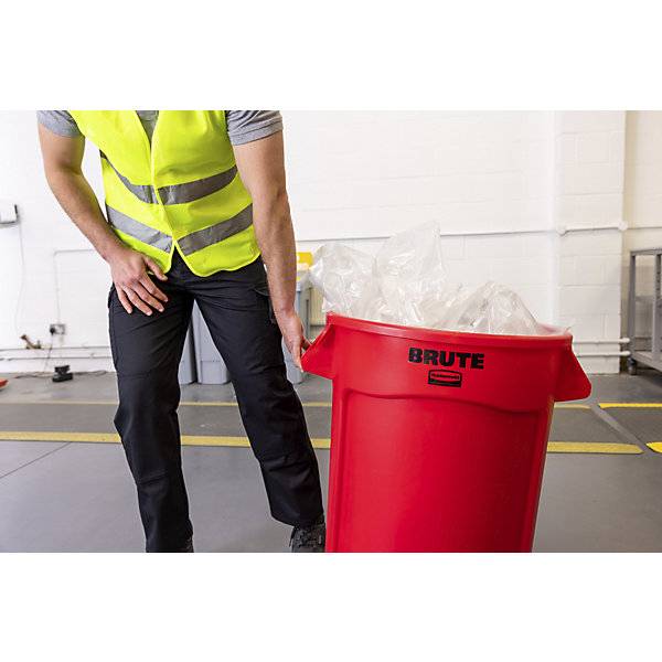 Universalcontainer BRUTE® rund Innen- und Außenbereich Volumen 121 l rot. Newell Brands Germany GmbH 70383549-1