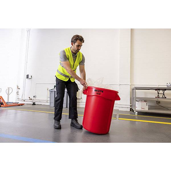 Universalcontainer BRUTE® rund Innen- und Außenbereich Volumen 121 l rot. Newell Brands Germany GmbH 70383549-2