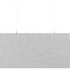 Akustik-Deckenplatte PET-Filz HxB 600 x 1200 mm rechteckige Form hellgrau ab 5 Stk. TAKKT Industrial &