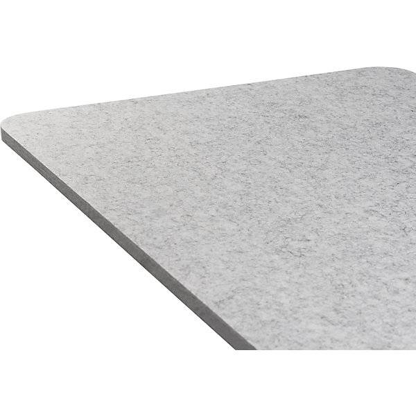 Akustik-Deckenplatte PET-Filz HxB 600 x 1200 mm rechteckige Form hellgrau ab 10 Stk. TAKKT Industrial &-1