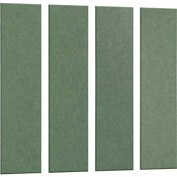 Akustik-Wandplatte HxB 1200 x 300 mm VE 4 Stk petrol ab 10 VE. TAKKT Industrial & Packaging GmbH 65971549-0