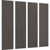 Akustik-Wandplatte HxB 1200 x 300 mm VE 4 Stk dunkelgrau ab 10 VE. TAKKT Industrial & Packaging GmbH 65971949