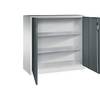C+P Flügeltürenschrank Acurado, H1200xB1200xT500mm, 7035/7016