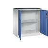 C+P Flügeltürenschrank Acurado, H1000xB930xT500mm, 7035/5010
