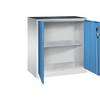 C+P Flügeltürenschrank Acurado, H1000xB930xT500mm, 7035/5012