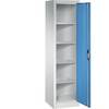 Werkstatt-Flügeltürschrank HxBxT 1950 x 502 x 500 mm lichtgrau / lichtblau. C+P Moebelsysteme | GmbH & CO. KG