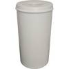 Sicherheits-Papierkorb Stahl selbstlöschend Volumen 50 l HxØ 625 x 335 mm Korpus grau / Löschkopf grau. Vepa